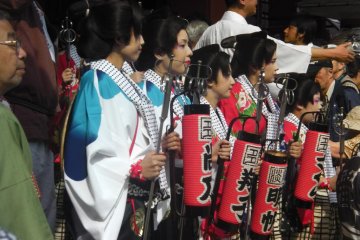 Traditional costumes for a traditional event