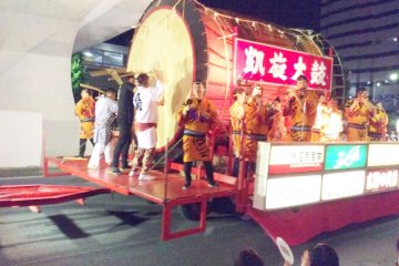 Tsukuba reverberates to a massive beat