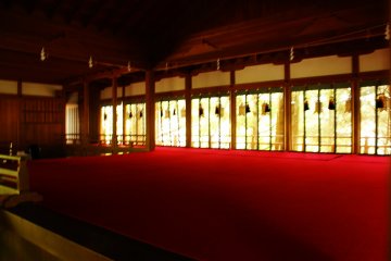 Noh Play stage at Tenkawa Shrine