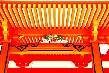 Close-up of Misogiden Shrine