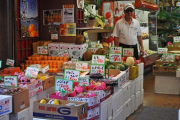 A local fruit and vegetable grocer