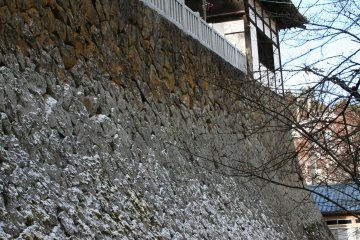 The ramparts below Bessho temple