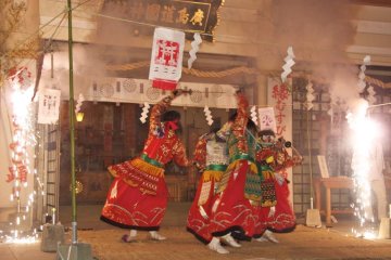 Ato Kagura sword dance