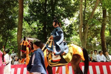 Aoi Matsuri held annually on May 15 in Central Kyoto