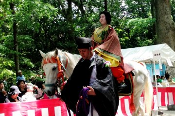 Aoi Matsuri held annually on May 15 in Central Kyoto