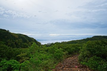 The first part of the trail