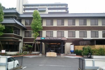 View from the parking lot