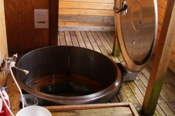 Take a dip in Atreyu's outdoor garden bath after your paddle