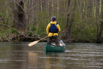 A well-seasoned and experienced paddler