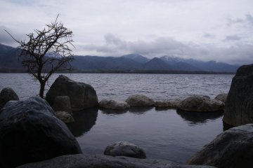 Lake Kussharo in Akan National Park