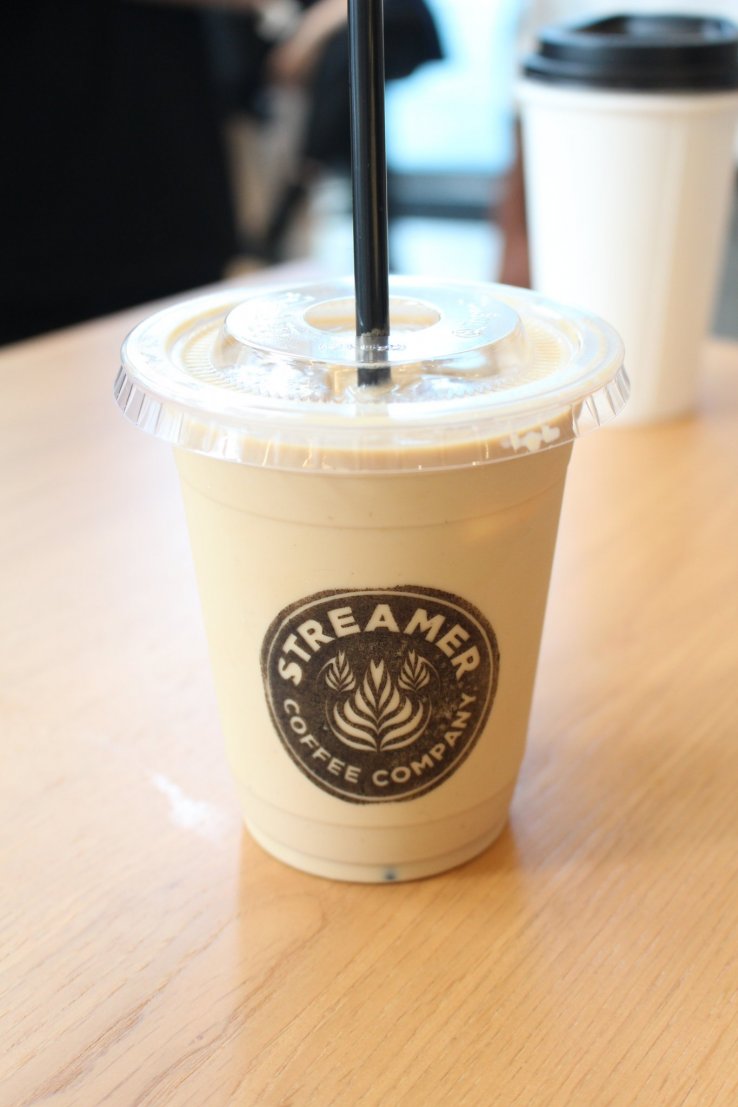 Streamer coffee available at the cafe