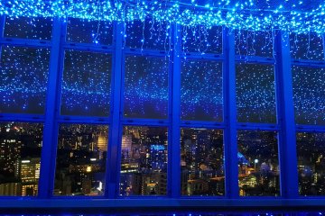 The light installations are breathtaking