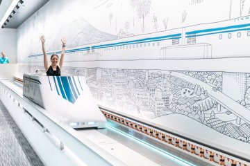 The 'Miniature Maglev' ride