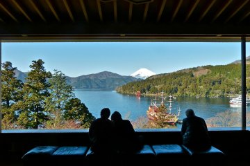 The Narukawa Art Museum's view of Mt. Fuji