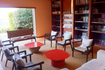 Ryokan lobby