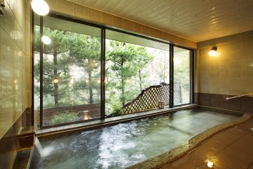 Natural public onsen