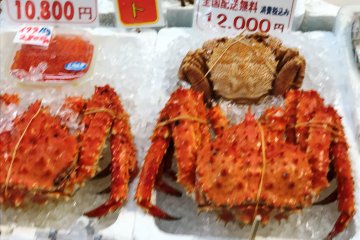 Hokkaido is famous for its crab