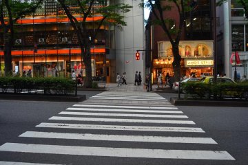 Crossing at Omote-Sando