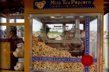 One of the highlights of the park is the popcorn - tasting all of the unique flavors is definitely an experience