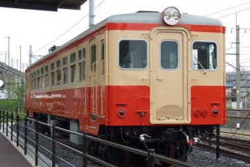 There are even trains outside