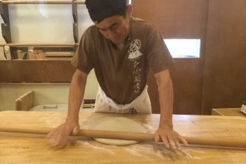 Watch how soba is made