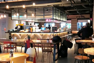 Whether jetlagged or not, the hotel bar feels like it is from another world