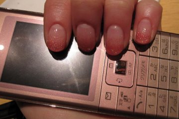 SoftBank 822P slim design prepaid phone