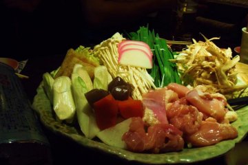 Chankonabe! (if you go to a place with sumo everywhere, you need to eat it!)