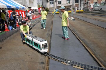 Mini "Greenmover" Tram