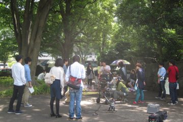 You might even catch television crews filming a new drama