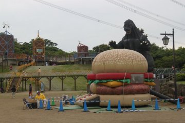 Adventure Land  is where Godzilla resides. A great place to bring the kids to play for a day!