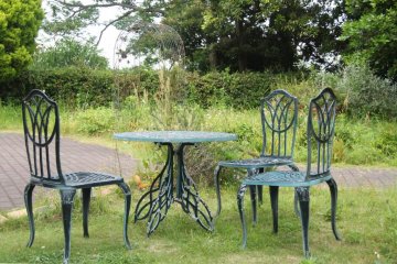 The Garden Restaurant has a very British or French flair to it. It felt like an idyllic time, sipping afternoon tea in the garden. Indoor and outdoor seating are both available.