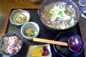 Emperor's dish with side dishes
