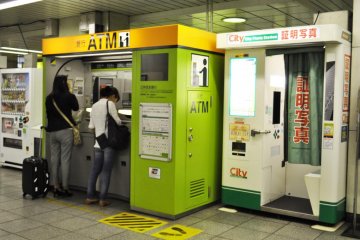 ATMs and photobooths