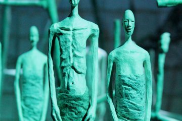 Kukai's Life in Paper Sculptures