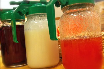 Be adventurous and try the guava, coconut or honey syrups