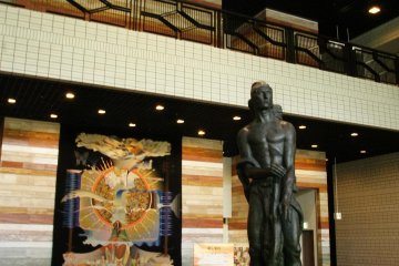 The only area of the museum's interior you are allowed to photograph