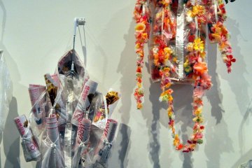 A portion of Tsumura Kosuke's 'FINAL HOME' installation