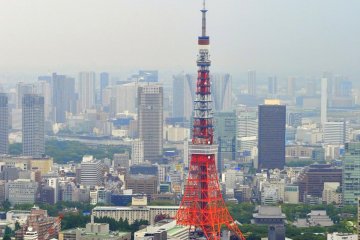 Tokyo Tower from Mori Tower