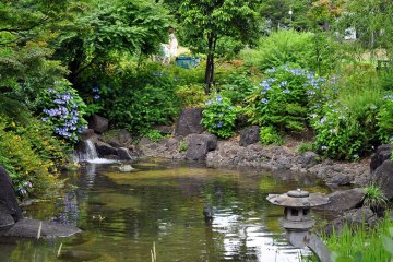Stop by to smell the flowers or enjoy the quiet sounds of nature.