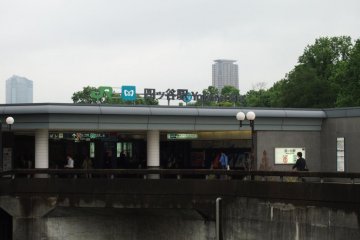 Tokyo Metro and JR share the same station grounds, so be sure you enter the correct gates of the line you wish to take.