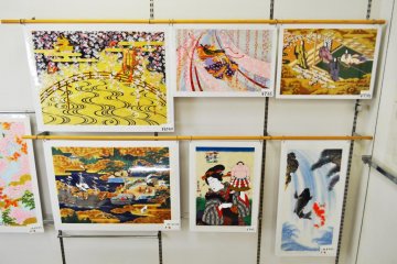 I found some Japanese prints that were really cheap.