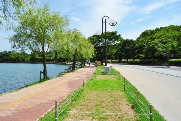 Ohori Park in Fukuoka