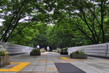The availability of bridges make crossing roads and intersections simple and increase ease of accessibility to the park