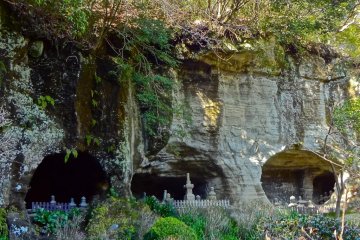 Old graves in the caves