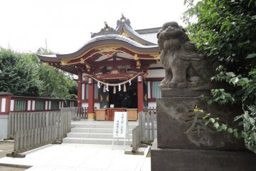 The main shrine building