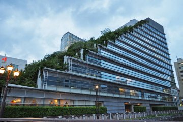 ACROS Building in Tenjin, Fukuoka
