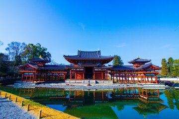 The Phoenix Hall of Byodoin in Uji