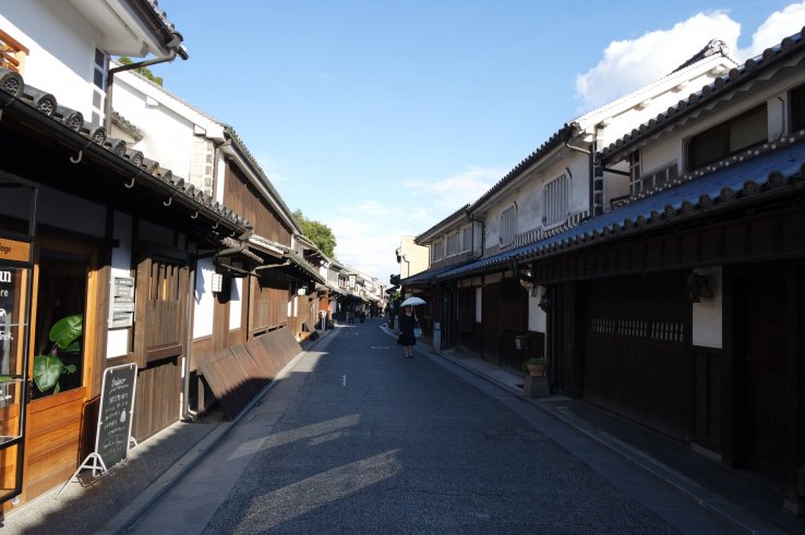 Kurashiki postcard come to life ©Larisa Amaya-Baron