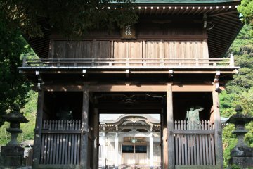 <p>Gates of the exile cemetery</p>